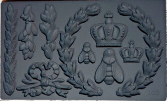 Laurel IOD Decor Mould