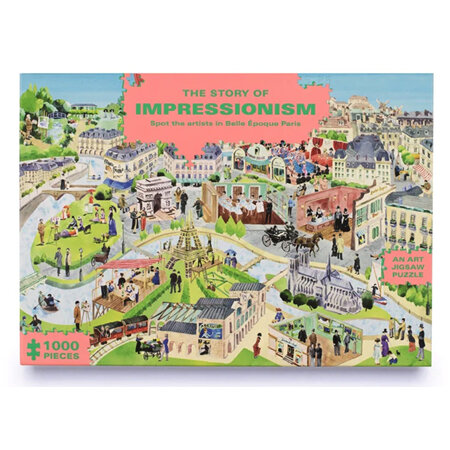 Laurence King  The Story of Impressionism 1000 Piece Jigsaw Puzzle