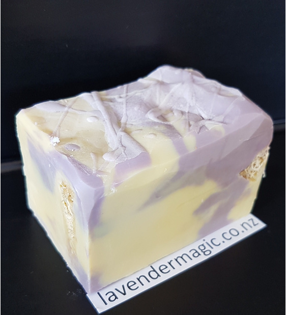 Lavender Loofah handmade soap