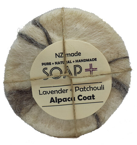 Lavender + Patchouli Alpaca Coat