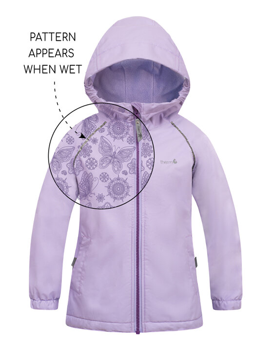 lavender splashmagic storm jacket girls