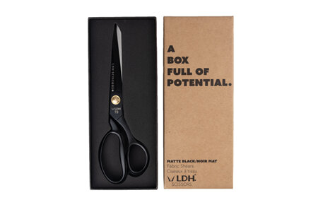 LDH 9" Matte Black Fabric Shears