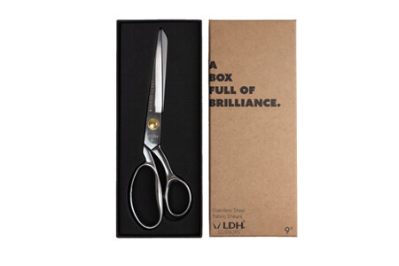 LDH Classic Stainless Steel Fabric Shears - 10"