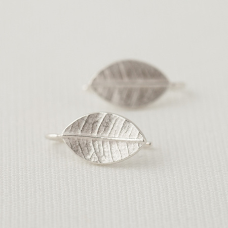 Leafy Drop Earrings