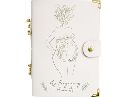 Leather Notebook - Pregnancy Moments