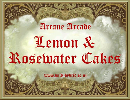 Lemon & Rosewater Cakes