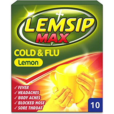 Lemsip Max Lemon Flavour Sachet 10s