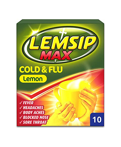 Lemsip Max Lemon Flavour Sachet 10s