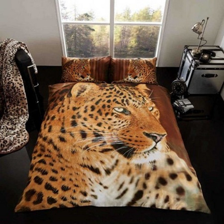 Leopard King Duvet Cover Set