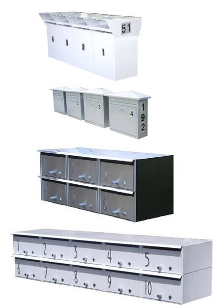 Letterboxes for Flats & Units
