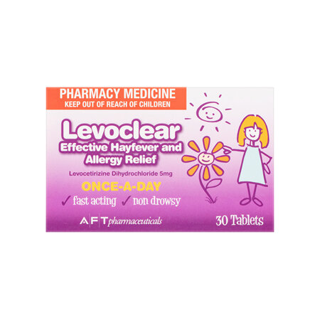 Levoclear® Hayfever and Allergy Relief 30 Tablets