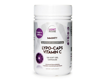 LH LYPO-CAPS VIT C CAPS 120