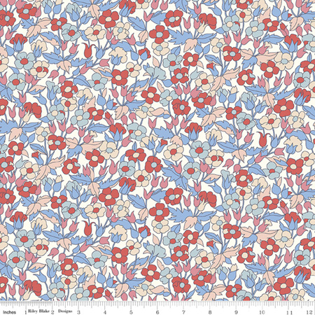 Liberty - The Carnaby Collection Retro Indigo Piccadilly Poppy in B 04775941B