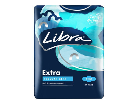 Libra Extra Pads Regular with Wings 14