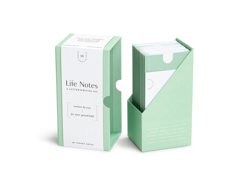 Life Notes: Thoughts & Wishes for Your Grandchild Letter Writing Kit