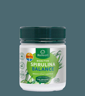 Lifestream Bioactive Spirulina Balance 200 Tablets