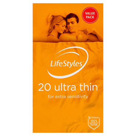 LifeStyles Ultra Thin Condoms 20 Pack