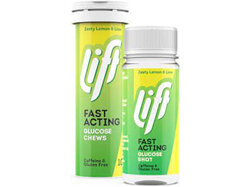 Lift Glucotabs Zesty Lemon & Lime 10 Tablets