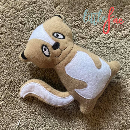 Light Brown Skunk Soft Toy
