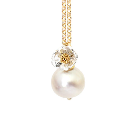 Lila Pearl Necklace