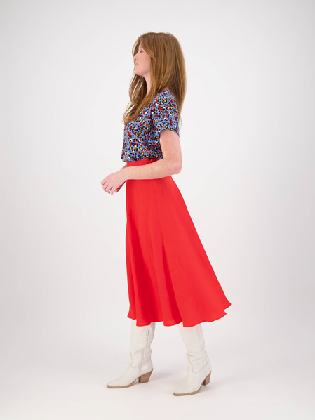 Linen Balmain Skirt