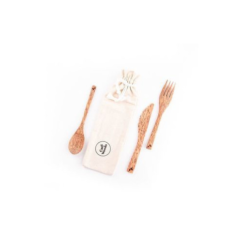 Linen Carry Case for Cutlery & Straws