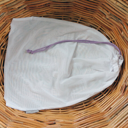 lingerie pouch | lilac cord