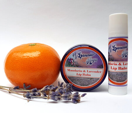 Lip Balm - Mandarin and Lavender