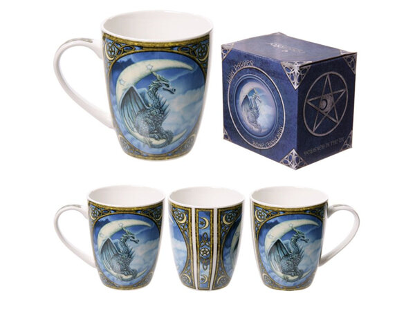 Lisa Parker Dragon Design Porcelain Mug