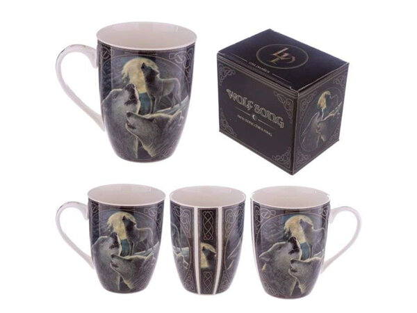 Lisa Parker Wolf Song Porcelain Mug