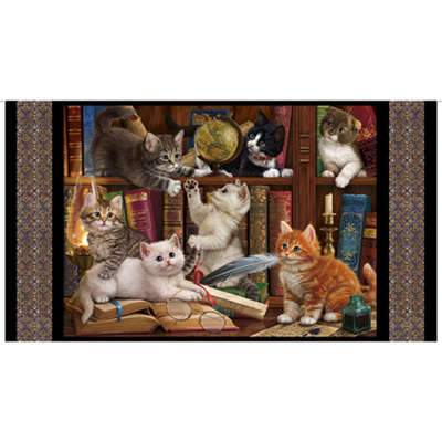 Literary Kitties - Panel