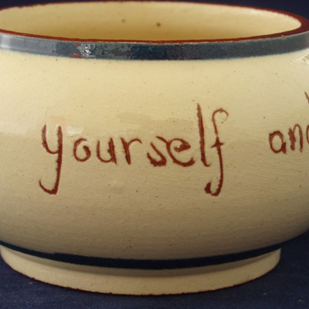 Little bowl "Help yourself and don't be shy"