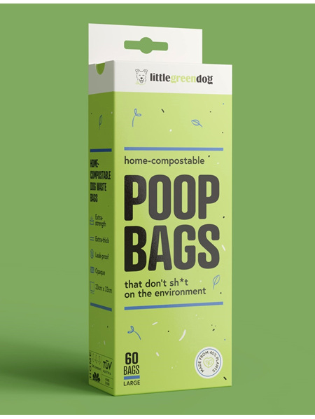 Little Green Dog - 100% Home Compostable Dog Poop Bags