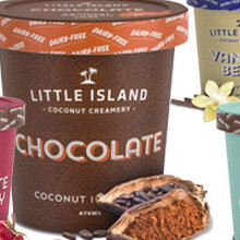 Little Island Organic Coconut Vegan Ice Cream - 2 Sizes