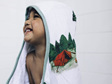 Little Unicorn -- Big Kid Hooded Towel Happy Camper