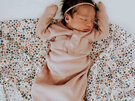 Little Unicorn Cotton Muslin Swaddle Pressed Petals baby newborn bedtime nap