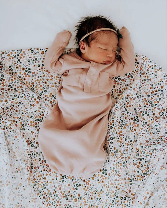 Little Unicorn Cotton Muslin Swaddle Pressed Petals baby newborn bedtime nap