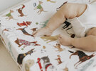 Little Unicorn -- Muslin Changing Pad Cover Woof