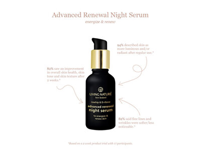 Living Nature - Advanced Renewal Night Serum 30ml