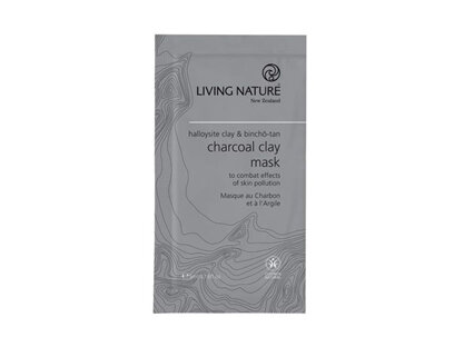 Living Nature NZ - Charcoal Clay Mask