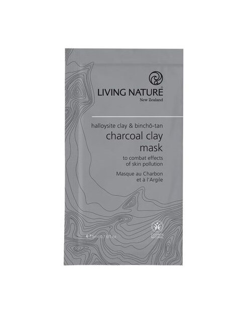 Living Nature NZ Charcoal Clay Mask