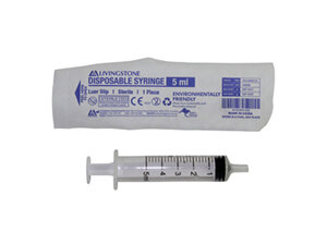 Livingstone No Needle Syringe 5ml