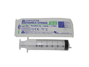 Livingstone No Needle Syringe 60ml