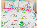 Llama Reversible Duvet Cover Set