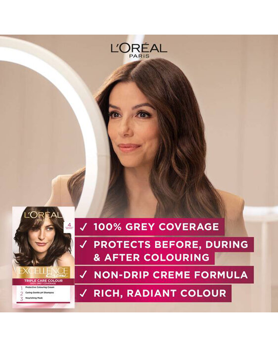 LO EXCELLENCE 5.5 Mahogany Brown hair colour loreal