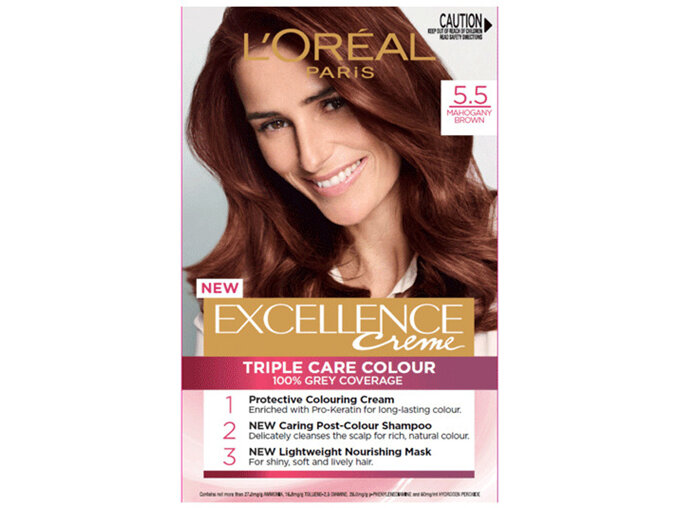 LO EXCELLENCE Hair colour  5.5 Mahogany Brown loreal