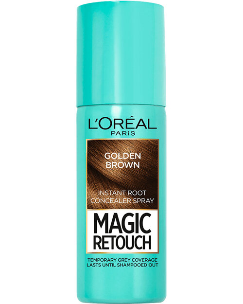 LO Magic Retouch 10 Golden Brown hair colour roots grey