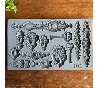 Lock & Key IOD Decor Mould