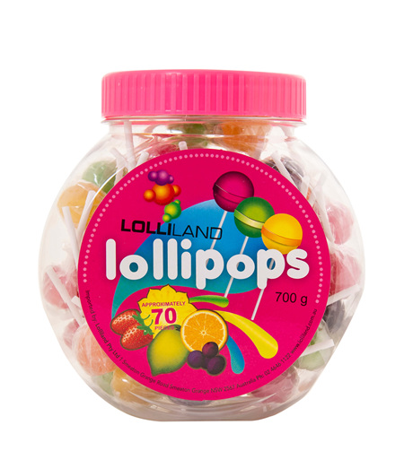 Lollipop  container - 700grams