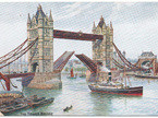 London views postcards